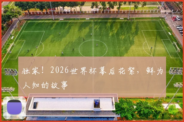 独家！2026世界杯幕后花絮，鲜为人知的故事